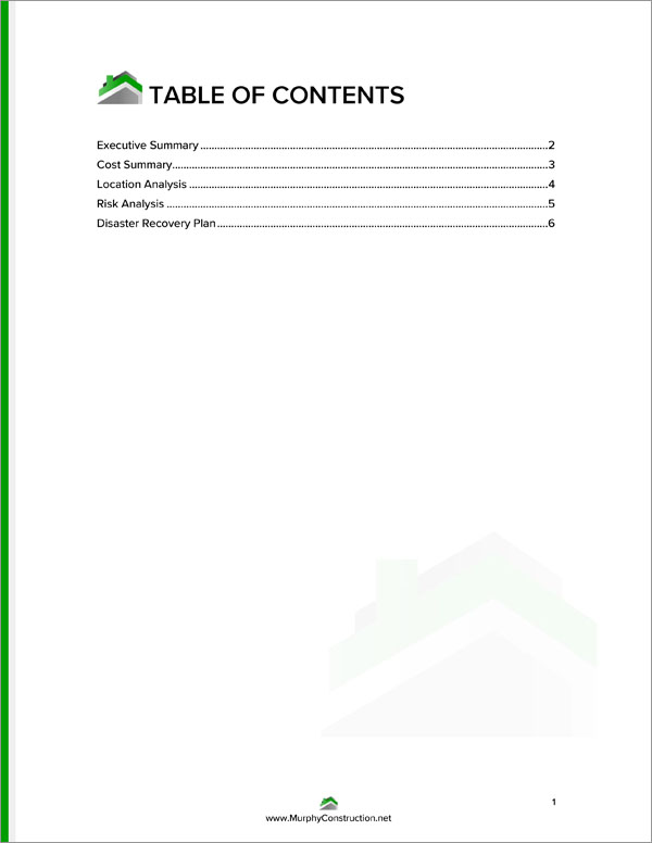Proposal Pack Real Estate #6 Body Page