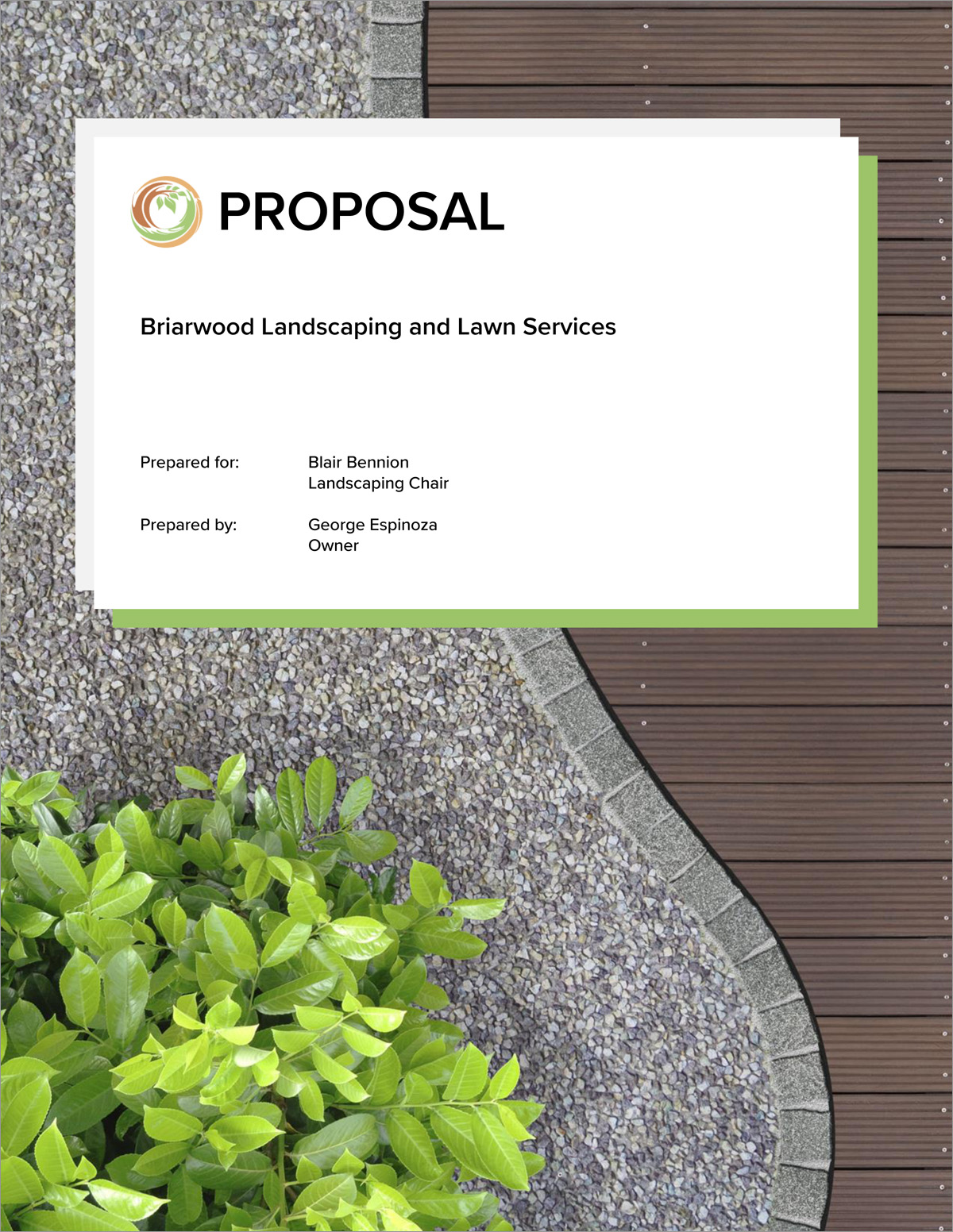 Lawn Care and Landscaping Services Proposal - 22 Steps With Regard To Lawn Care Proposal Template