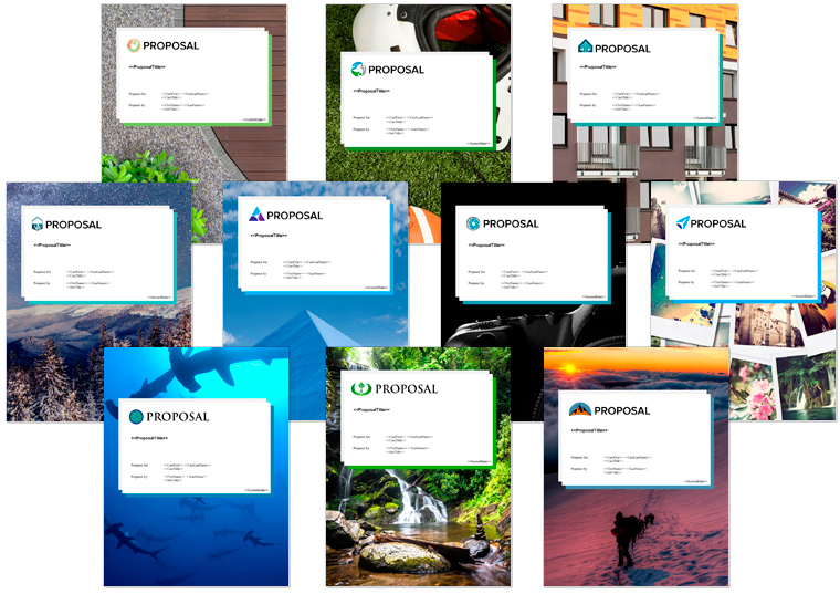 New Proposal Pack Design Themes