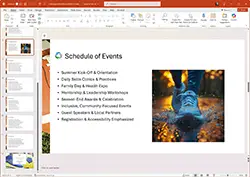 How to Convert Word Documents into PowerPoint Slideshows Illustration How to Convert Word Documents into PowerPoint Slideshows Illustration
